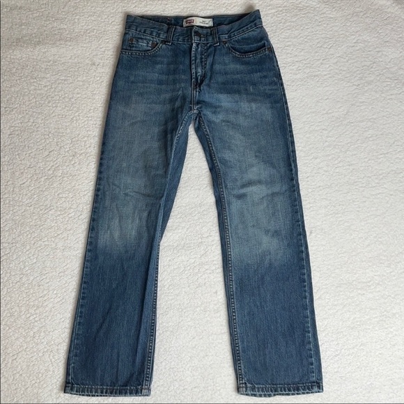 Levi’s 505 Denim Jeans straight Denim Size 14 Reg - Picture 1 of 10